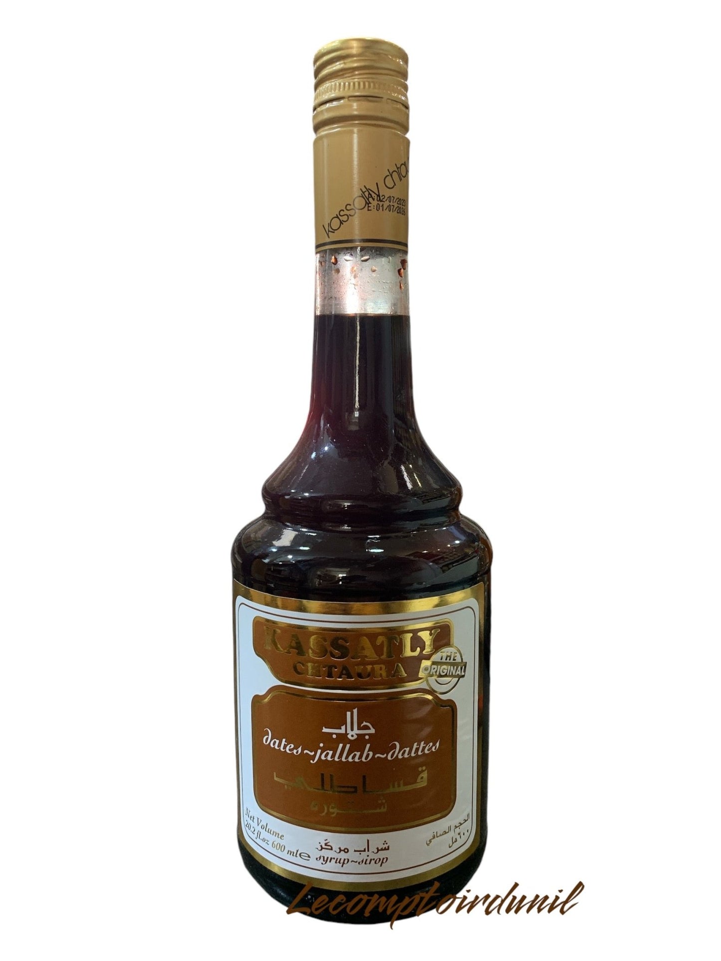 Kassatly Chtaura – Sirop de Jallab 600 ml | Boisson libanaise aux dattes et raisins