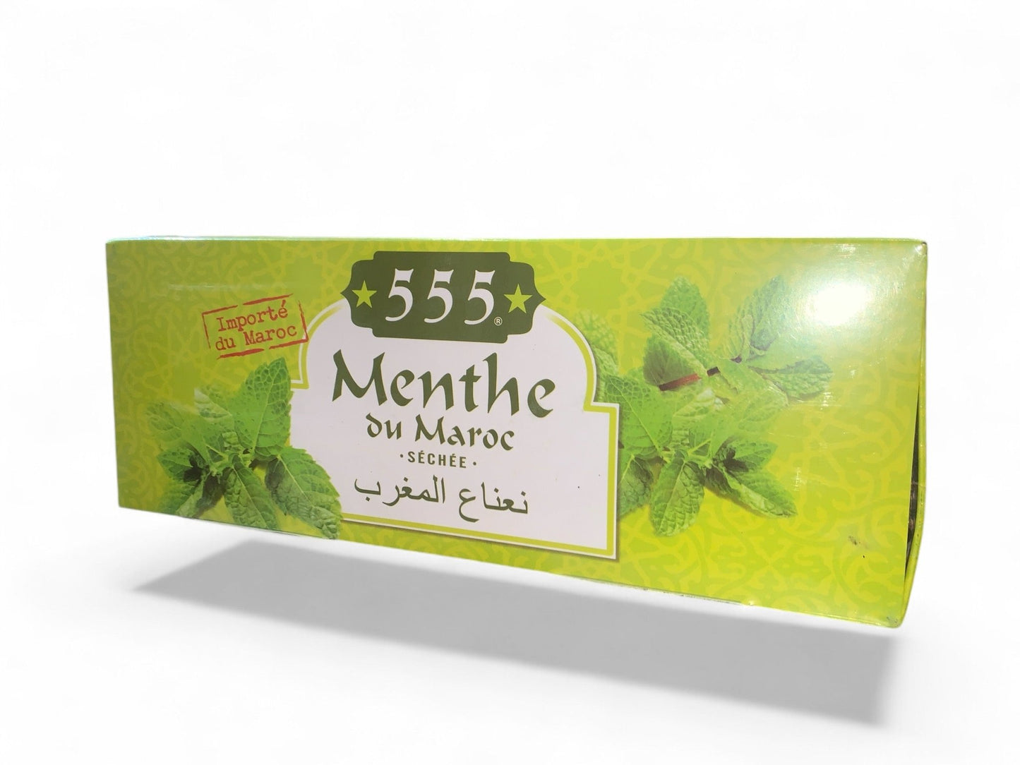 Thé à la Menthe du Maroc 555 – Menthe Séchée Naturelle | Saveur Fraîche et Authentique – Importée du Maroc