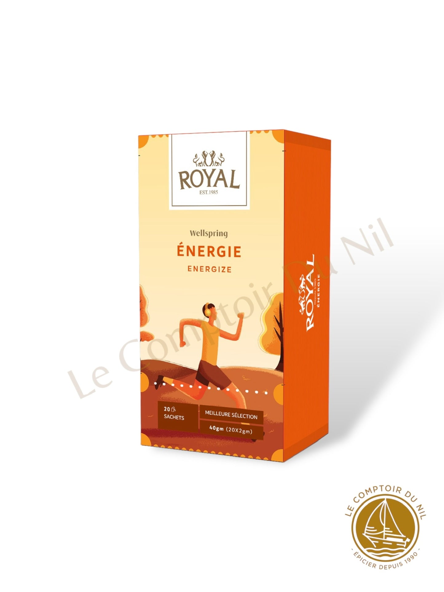 Tisanes Royal Wellspring – Collection bien-être naturelle Énergie