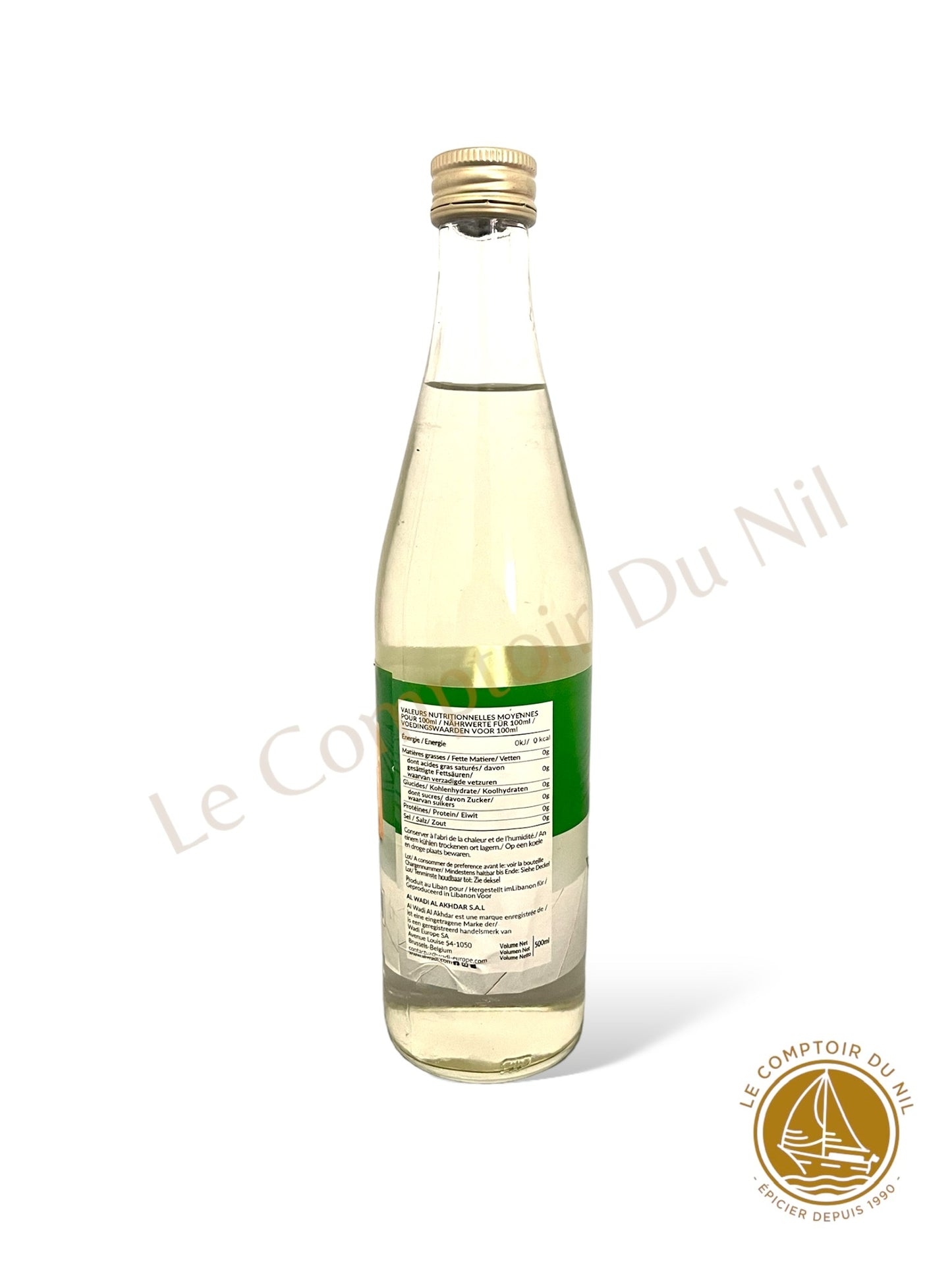 Al Wadi – Arôme de fleur d’oranger 500 ml | Eau florale naturelle pour pâtisserie composition