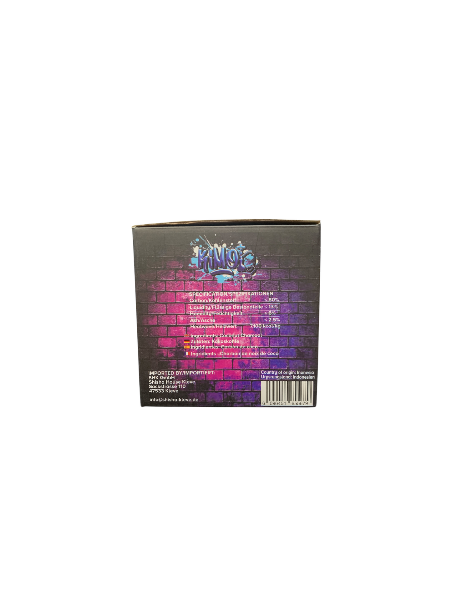 Kimo - Charbon 64 cubes