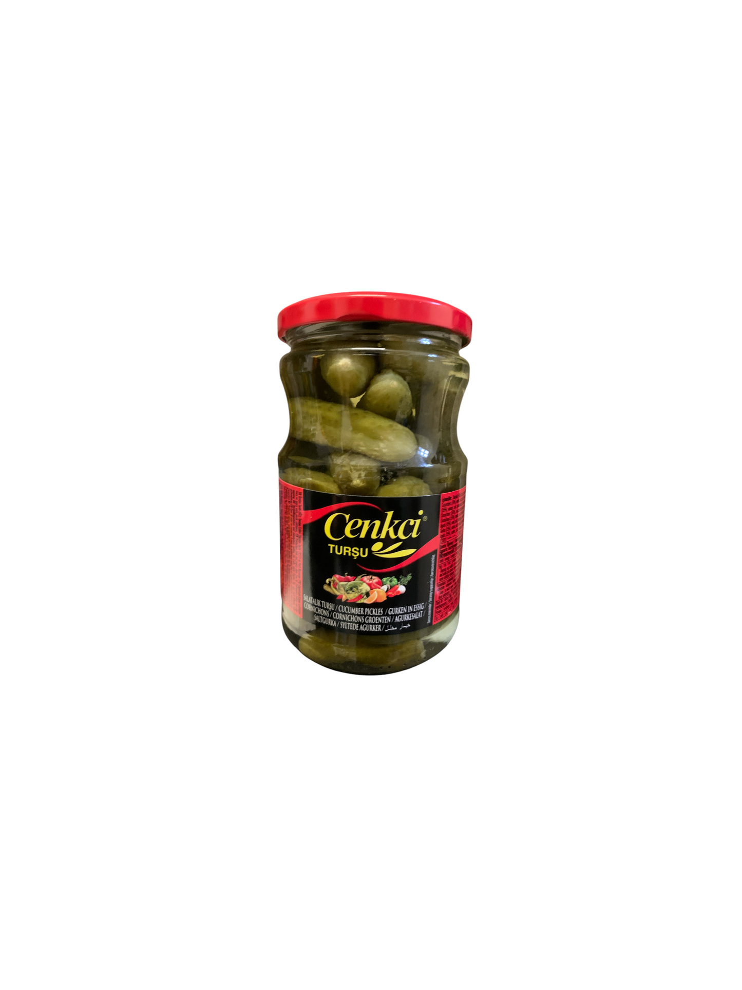 Cornichons Cenkci Turşu 650g – Croquants et Savoureux à la Turque