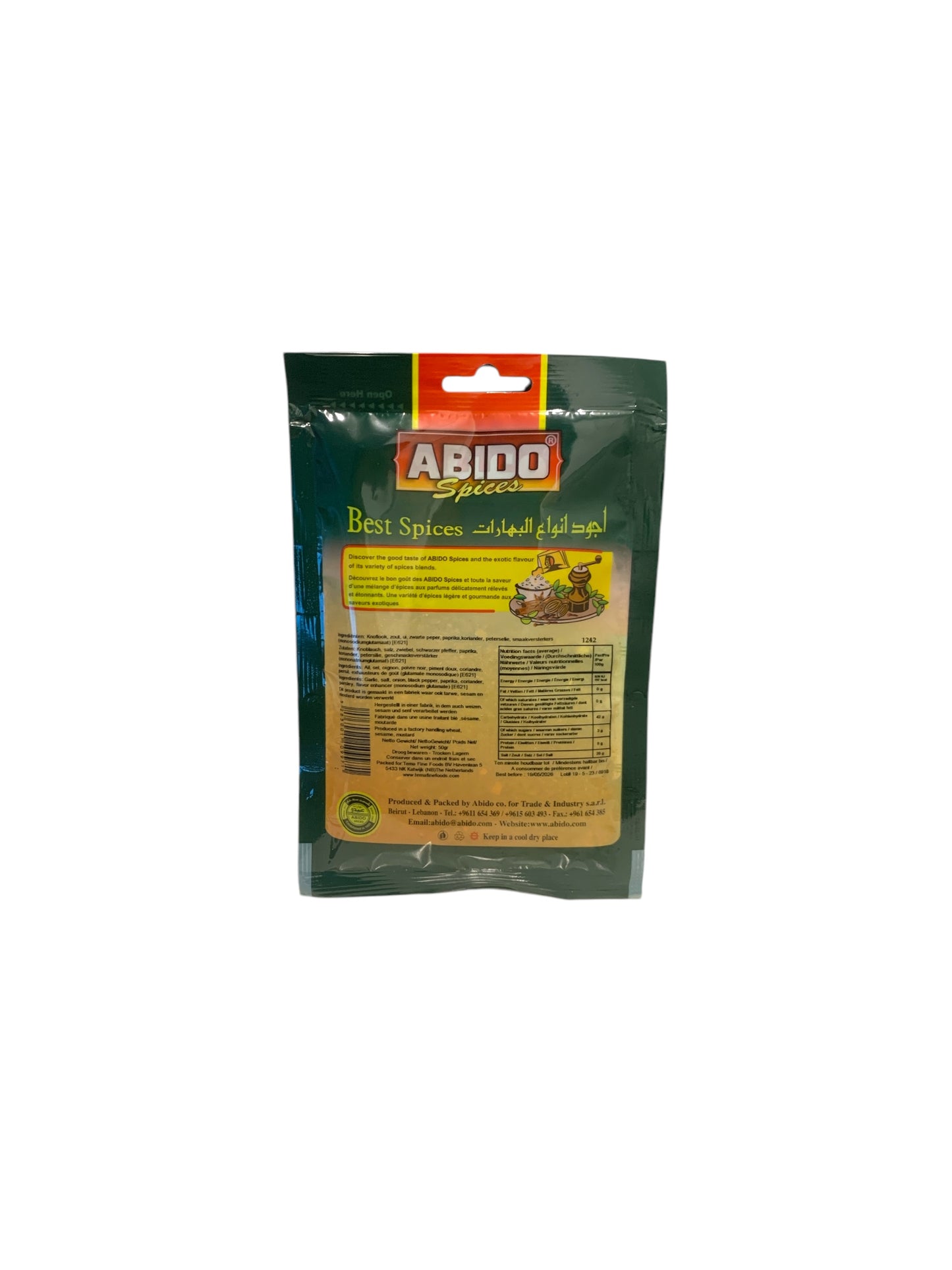 Abido - Spécial Épices 50g