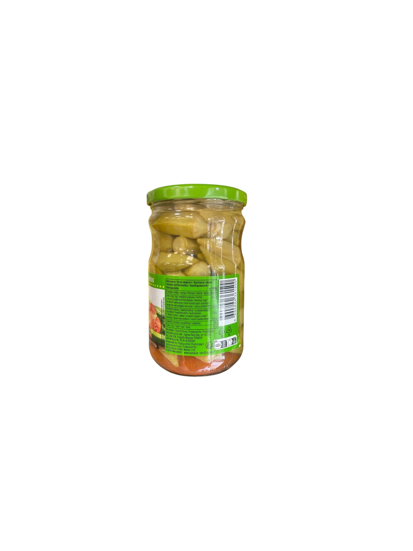 Okra Suntat 680g – Gombos en Bocal, Saveur Authentique Méditerranéenne