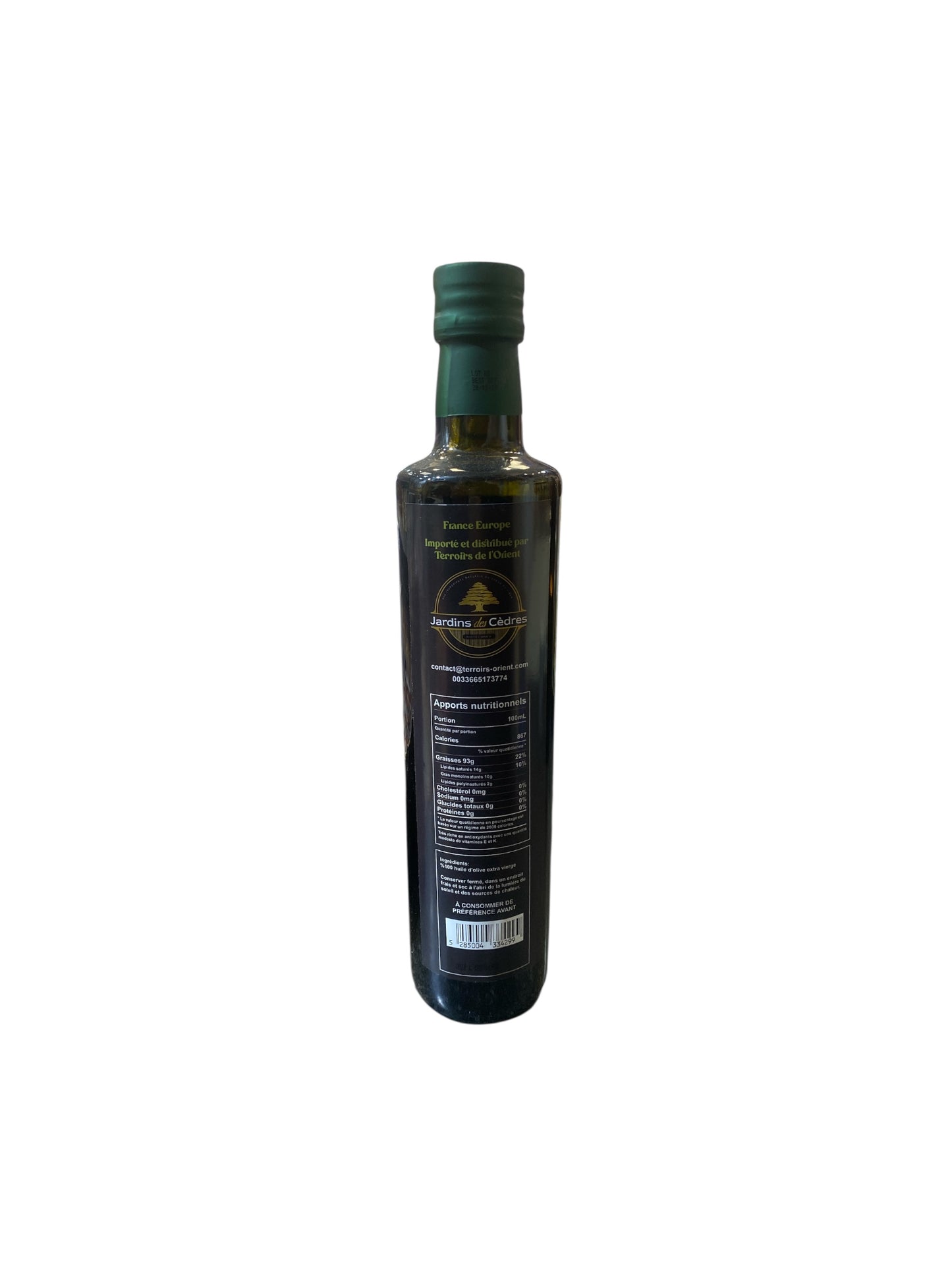 Huile d’Olive Extra Vierge El Olivo Del Libano – Premium | 1 L / 500 ml