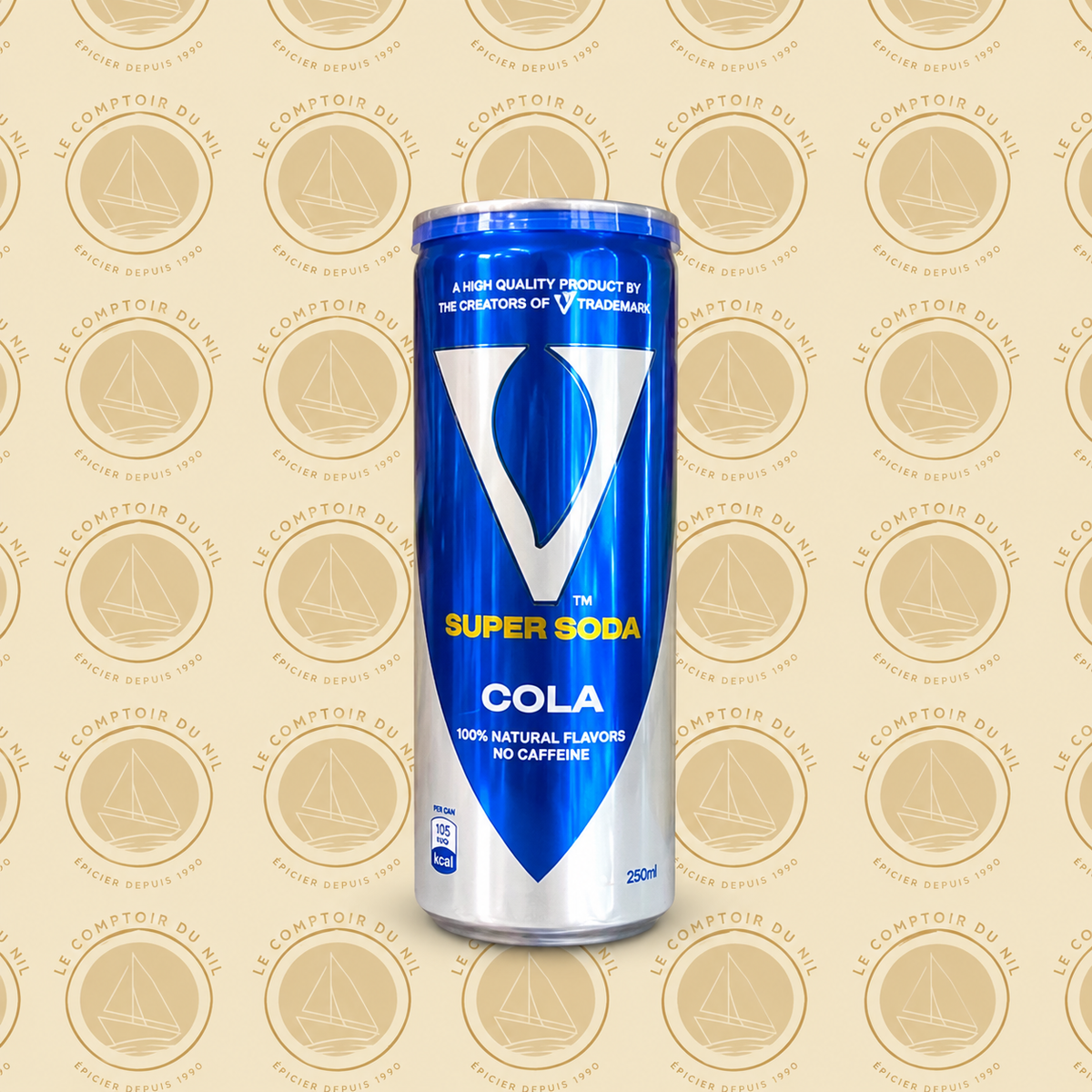 V7 Super Soda Cola 250ml (Pack de 6) – Boisson Égyptienne Gazeuse Sans Caféine Le comptoir du Nil : produits orientaux en ligne