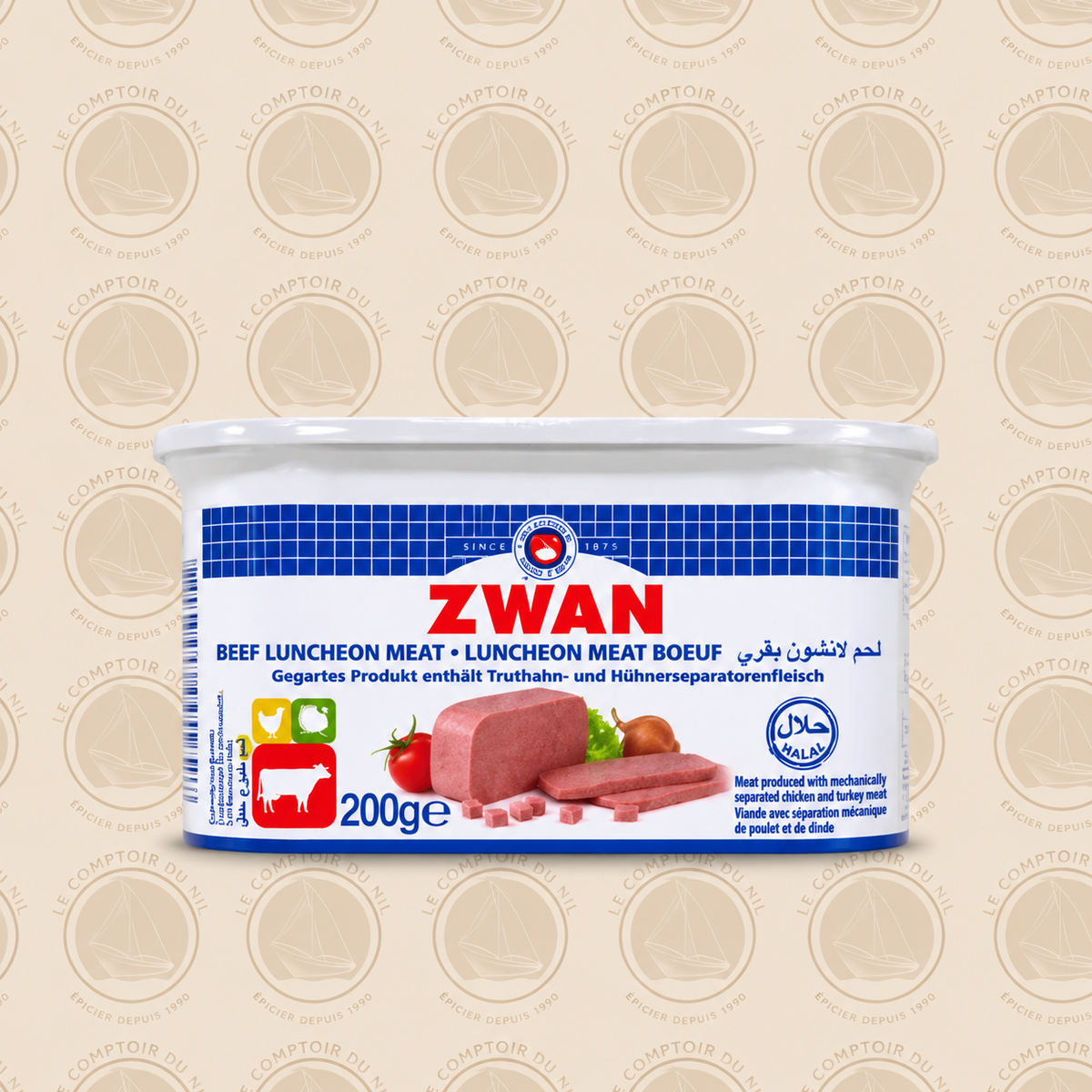 Zwan - Beef Luncheon Meat ZWAN