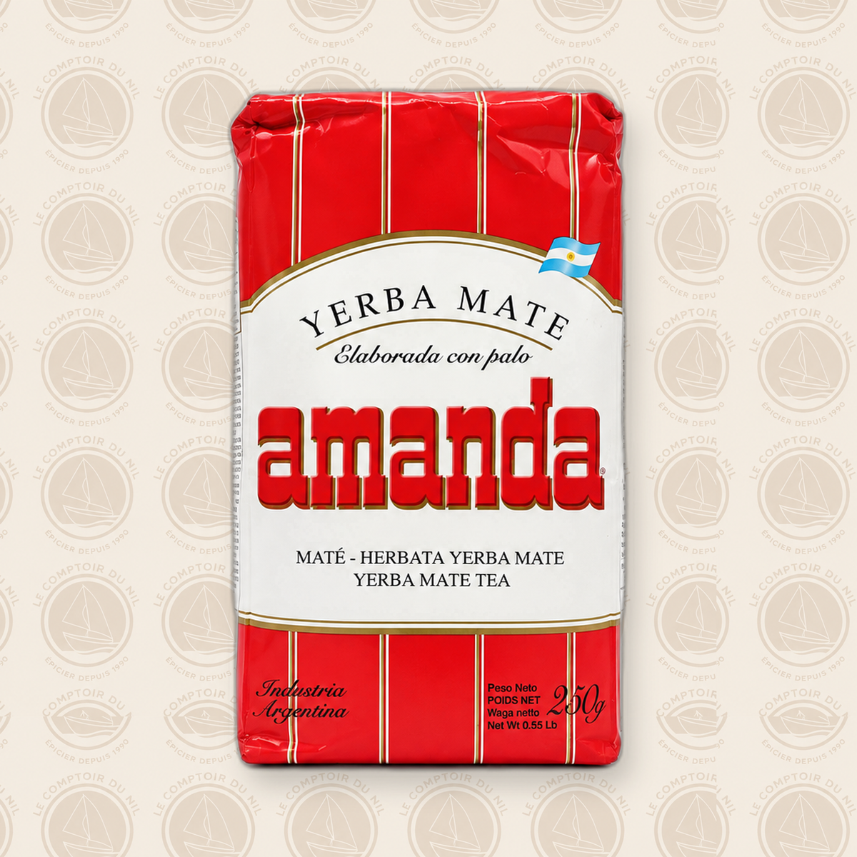 Yerba Maté Amanda – Maté Argentin Authentique | Saveur Équilibrée et Naturelle – 500 g & 1 kg AMANDA