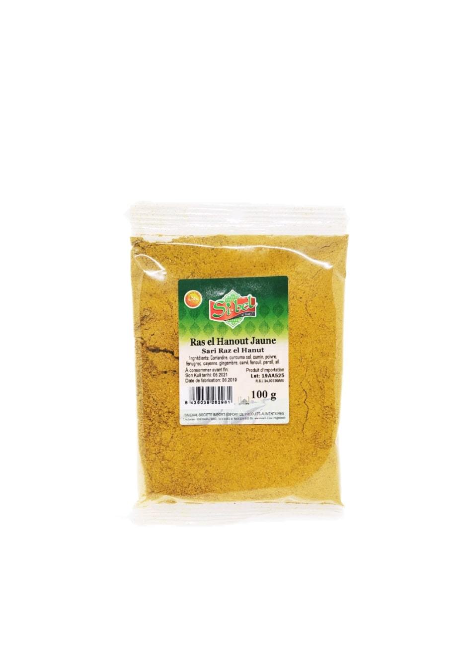 Produits orientaux en ligne : Sibel - Ras el hanout jaune