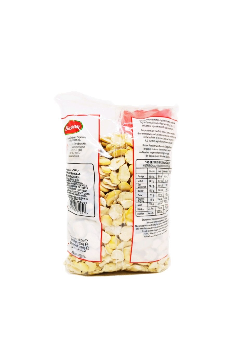 Produits orientaux en ligne : Bashan - Fèves sèches cassées