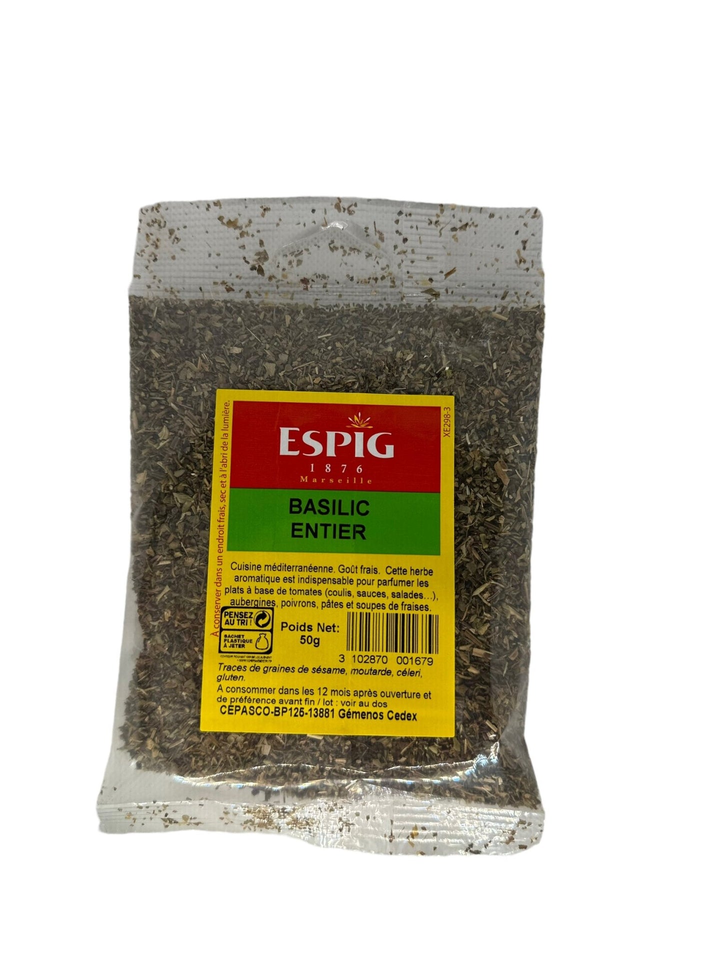 Produits orientaux : Espig basilic entier