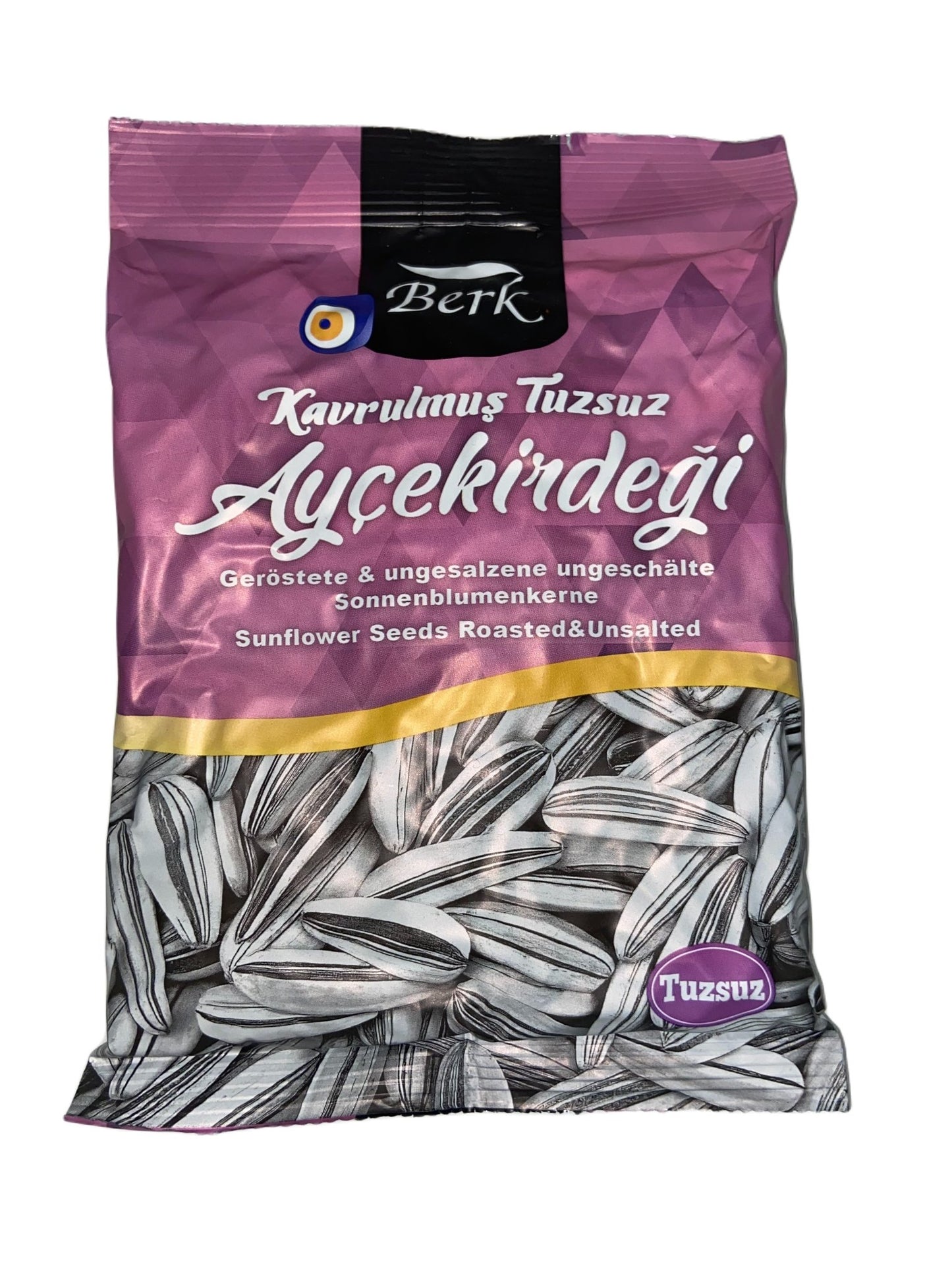 Berk – Graines de Tournesol Grillées Sans Sel 300g | Snack Naturel et Croquant Riche en Fibres