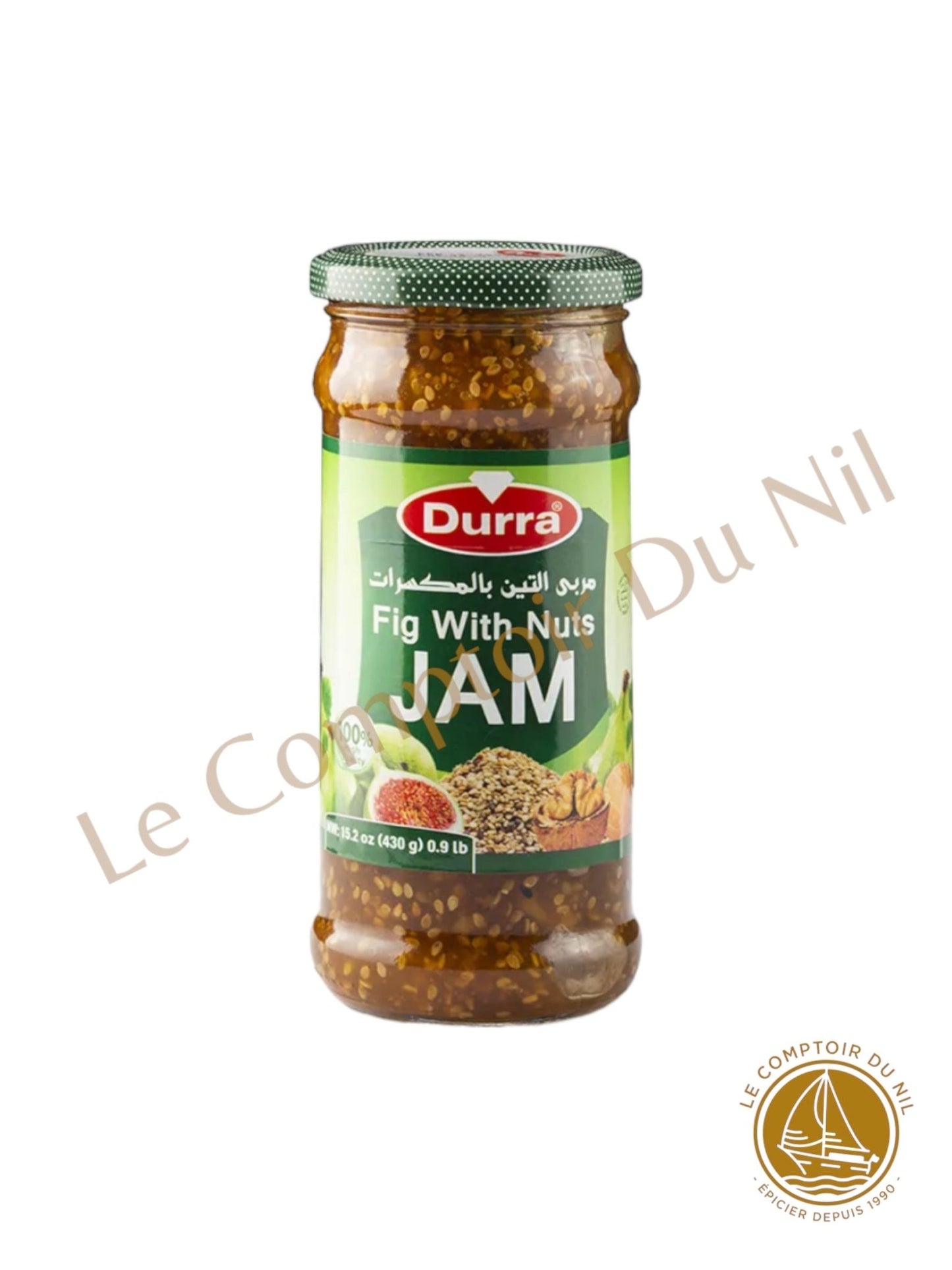 Confitures Durra – figue | Tartinades de fruits naturelles et authentiques