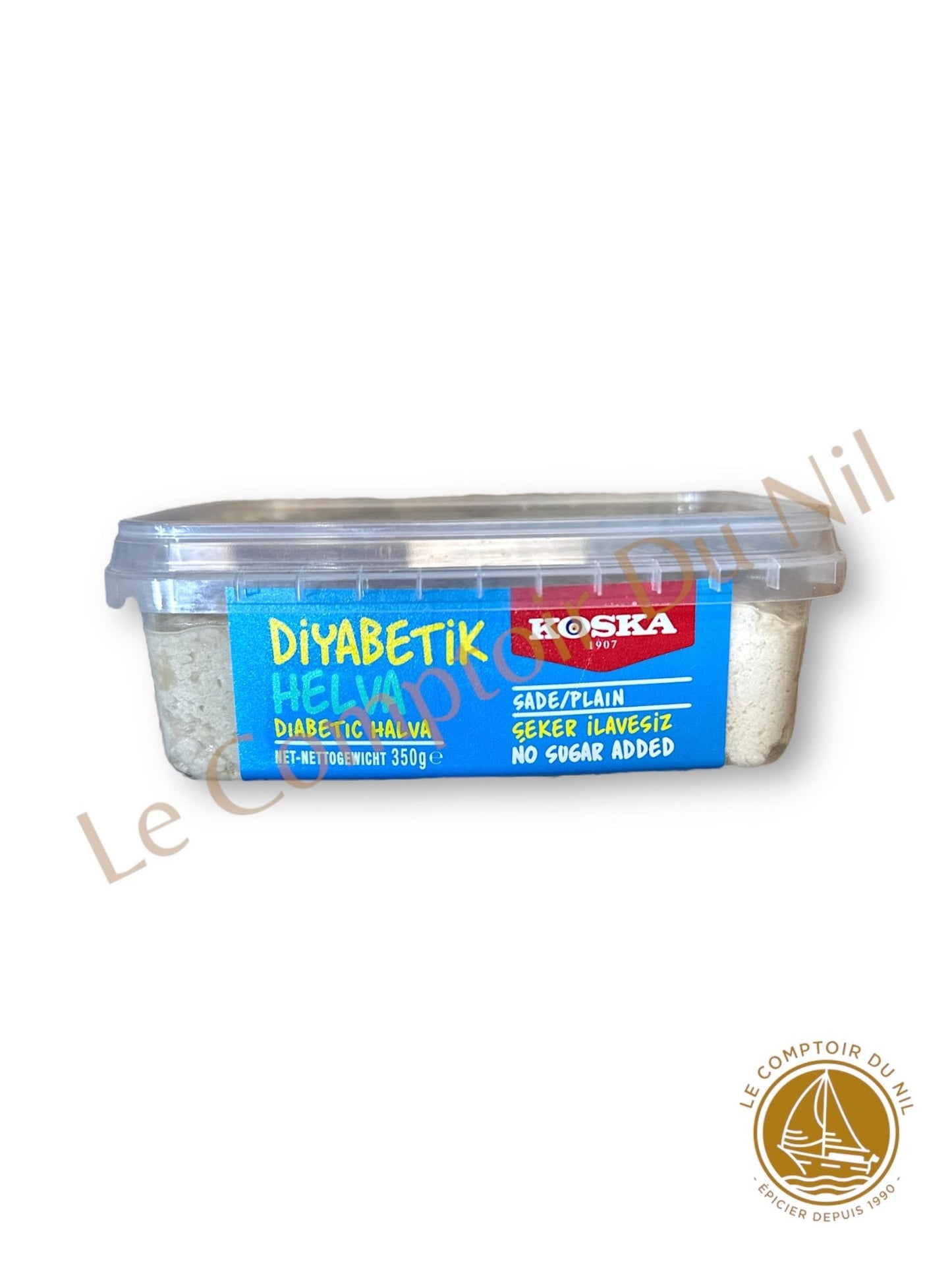 Halva sans sucre KOSKA – Diabetic Helva Sade | Pâte de sésame naturelle sans sucre ajouté