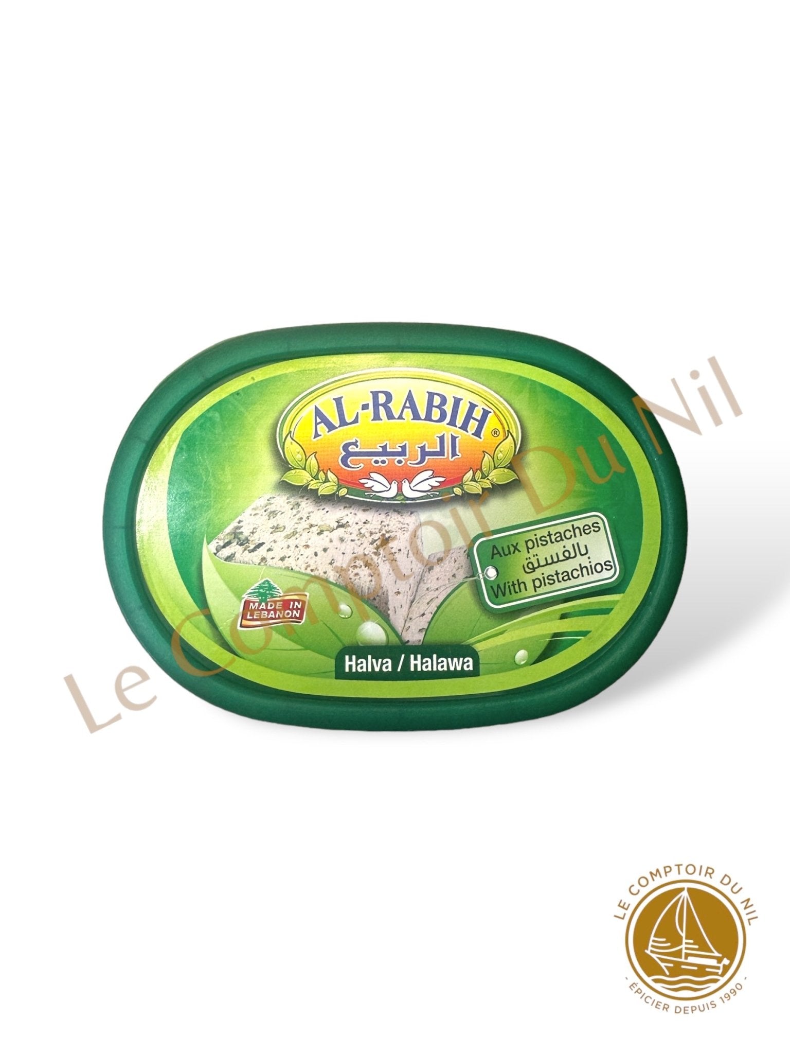 Halawa aux Pistaches Al Rabih – pâte de sésame libanaise artisanale | 200 g