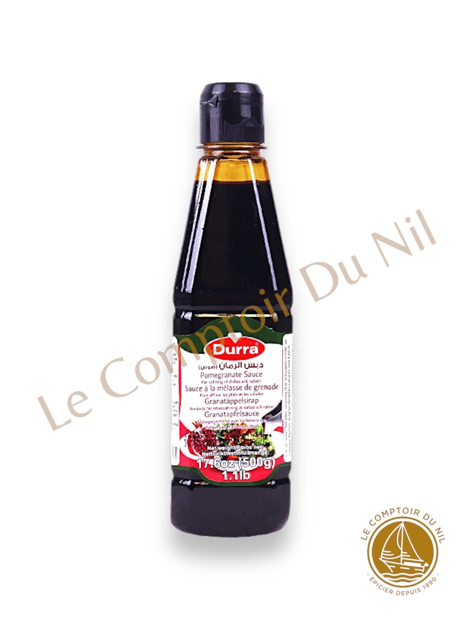 Durra – Sauce à la Grenade 500g | Goût Sucré-Acidulé Authentique