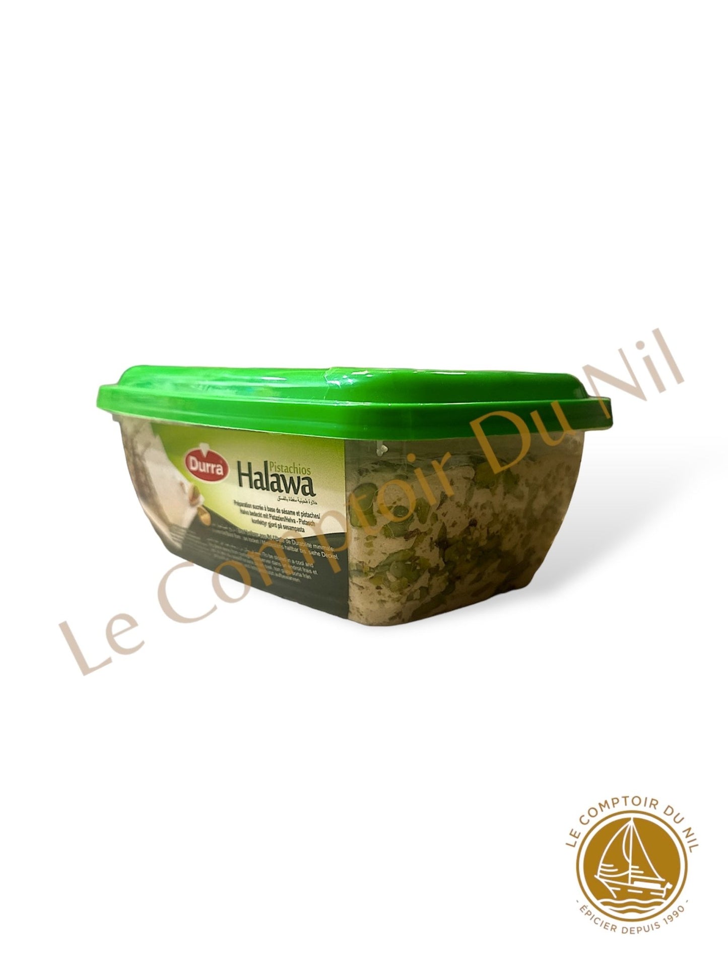 Halawa aux Pistaches Durra – confiserie orientale à base de sésame | 200 g / 350 g / 700 g