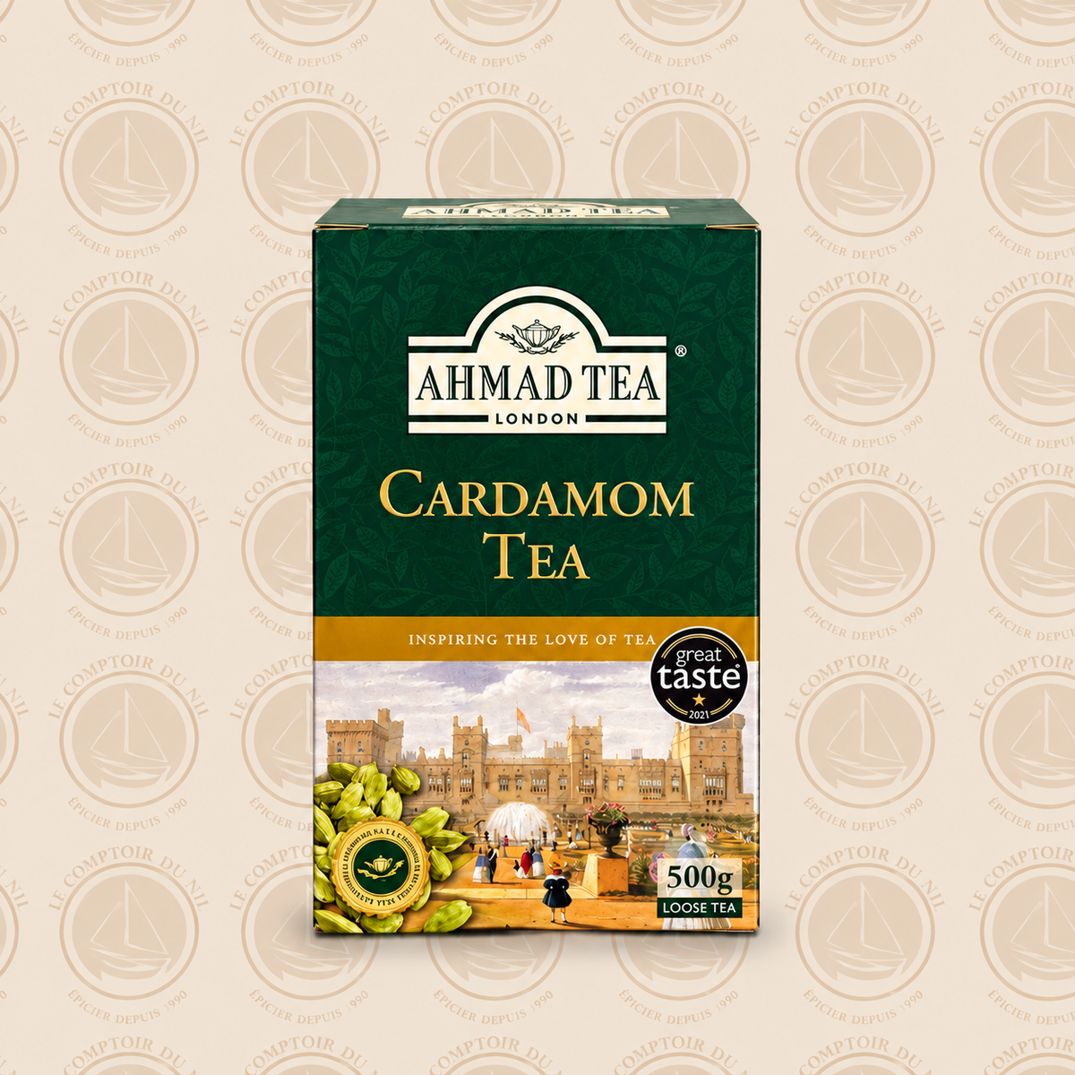 Ahmad Tea – Thé Noir Cardamom & Special Blend | Goût Raffiné et Parfumé – 500 g AHMAD