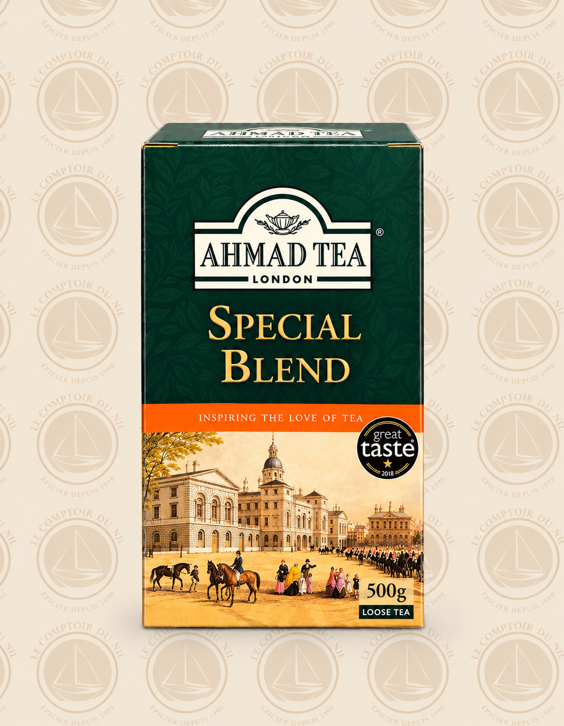 Ahmad Tea – Thé Noir Cardamom & Special Blend | Goût Raffiné et Parfumé – 500 g AHMAD