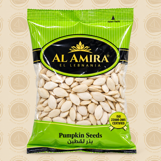 Al Amira – Graines de Citrouille 300g | Snack Libanais Naturel Riche en Protéines et Magnésium AL AMIRA