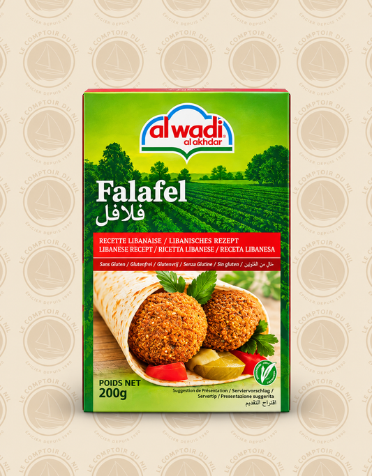 Al Wadi – Falafel 200g | Préparation Libanaise Sans Gluten ALWADI