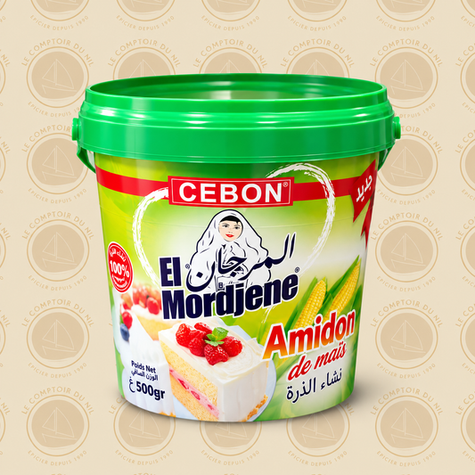 Amidon de Maïs El Mordjene – Maïzena 500g Le comptoir du Nil : produits orientaux en ligne