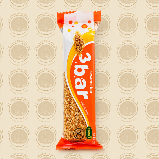 Barre Orino au Sésame et Miel 45g — Spécialité Grecque Naturelle et Énergétique 3 BAR