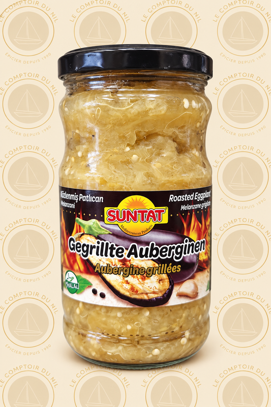 Suntat Aubergines Grillées – Aubergines Méditerranéennes Le comptoir du Nil : produits orientaux en ligne
