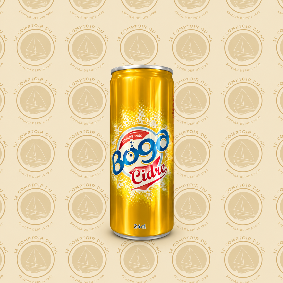 Boga Cidre – Pack 6 x 24 cl | Boisson Gazeuse Sans Alcool Le comptoir du Nil : produits orientaux en ligne