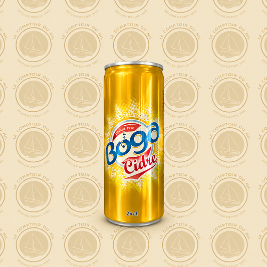 Boga Cidre – Pack 6 x 24 cl | Boisson Gazeuse Sans Alcool Le comptoir du Nil : produits orientaux en ligne
