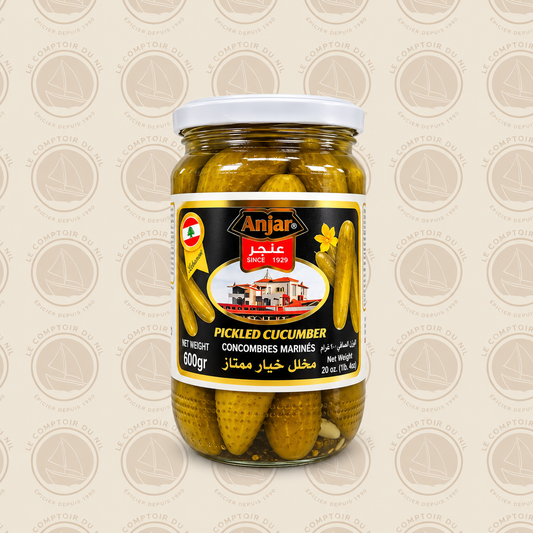 Concombres Sauvages Marinés Anjar 600g – Saveur Libanaise Authentique ANJAR