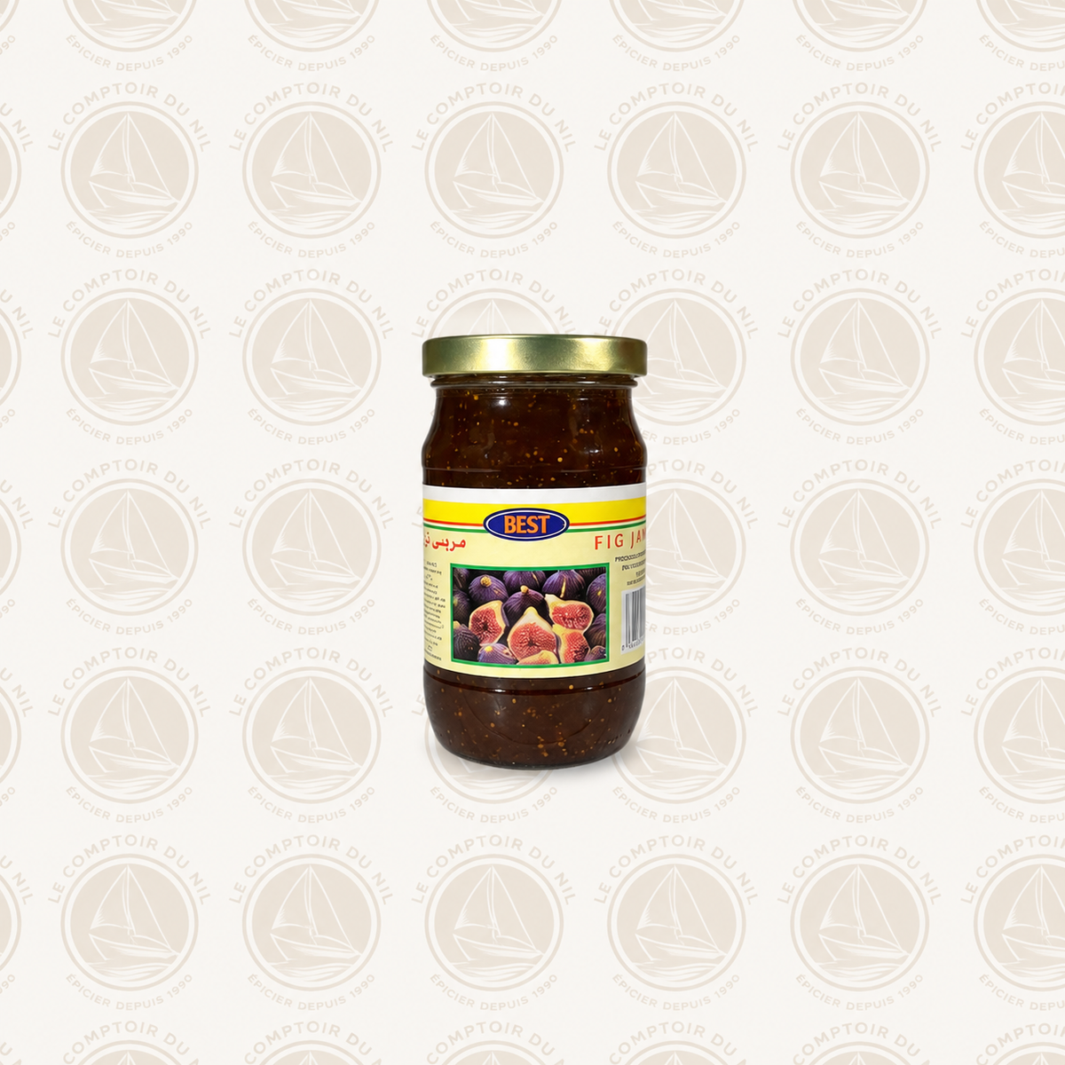 Confiture BEST – Fraise ou Figue | Goût Intense et Authentique | 450 g Le comptoir du Nil : produits orientaux en ligne