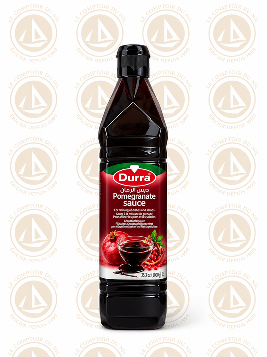 Durra – Sauce à la Grenade 1L | Saveur Sucrée et Acidulée Authentique Le comptoir du Nil : produits orientaux en ligne