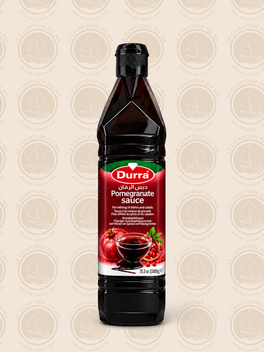 Durra – Sauce à la Grenade 1L | Saveur Sucrée et Acidulée Authentique Le comptoir du Nil : produits orientaux en ligne