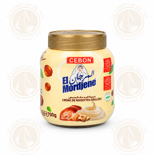 El Mordjene - Crème de noisettes grillées Le comptoir du Nil : produits orientaux en ligne