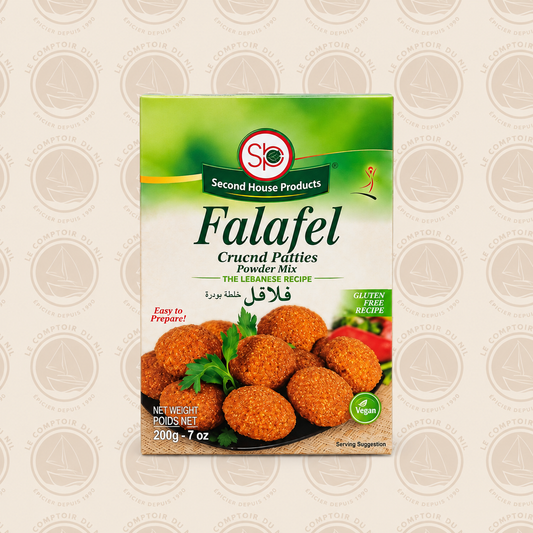 Falafel Mix Libanais – Préparation Falafel Croustillants 200 g Le comptoir du Nil : produits orientaux en ligne