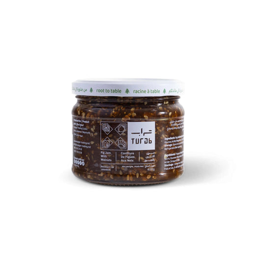Confiture de Figues aux Noix – TURAB (400g) Le comptoir du Nil : produits orientaux en ligne