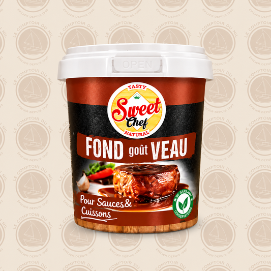 Fond goût veau Sweet Chef 100g – Base culinaire pour sauces, jus et plats mijotés Le comptoir du Nil : produits orientaux en ligne