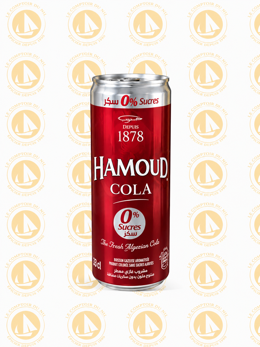 Hamoud Cola 0% Sucre Pack 24cl x6 Canettes – Boisson Gazeuse Sans Sucre Le comptoir du Nil : produits orientaux en ligne