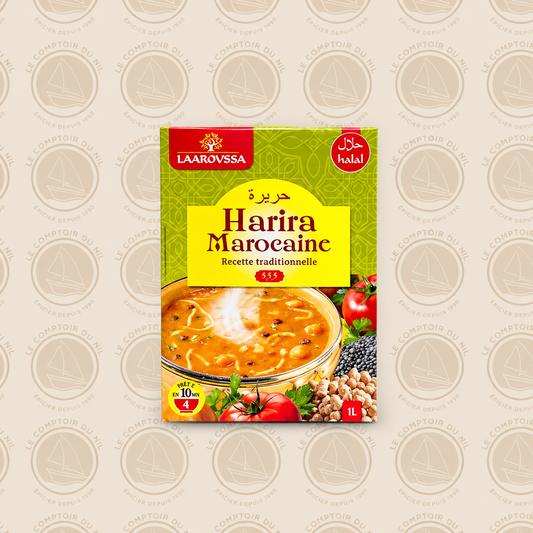 Harira Marocaine Laaroussa 1 L – Soupe Traditionnelle Halal LAAROUSSA