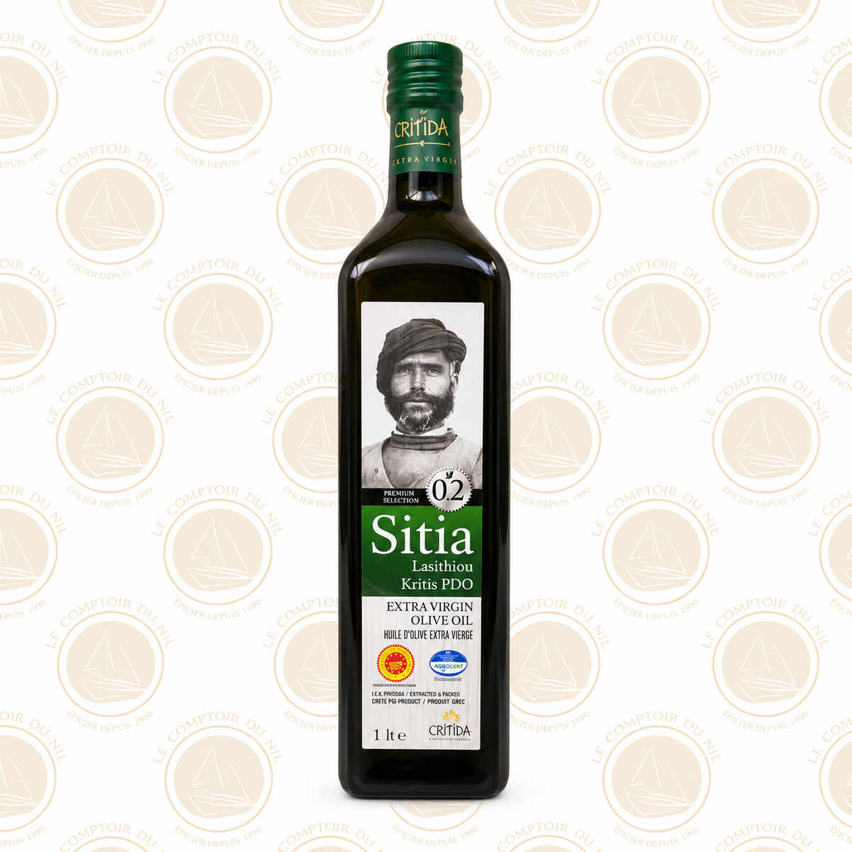 Huile d’Olive Extra Vierge SITIA Critida PDO – 1 L SITIA
