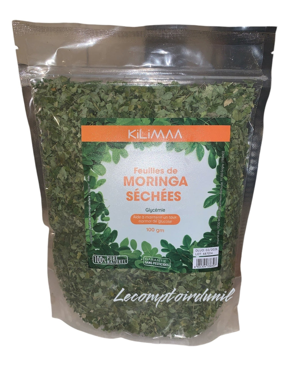 produits orientaux : feuilles de moringa