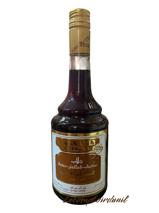 Kassatly Chtaura – Sirop de Jallab 600 ml | Boisson libanaise aux dattes et raisins