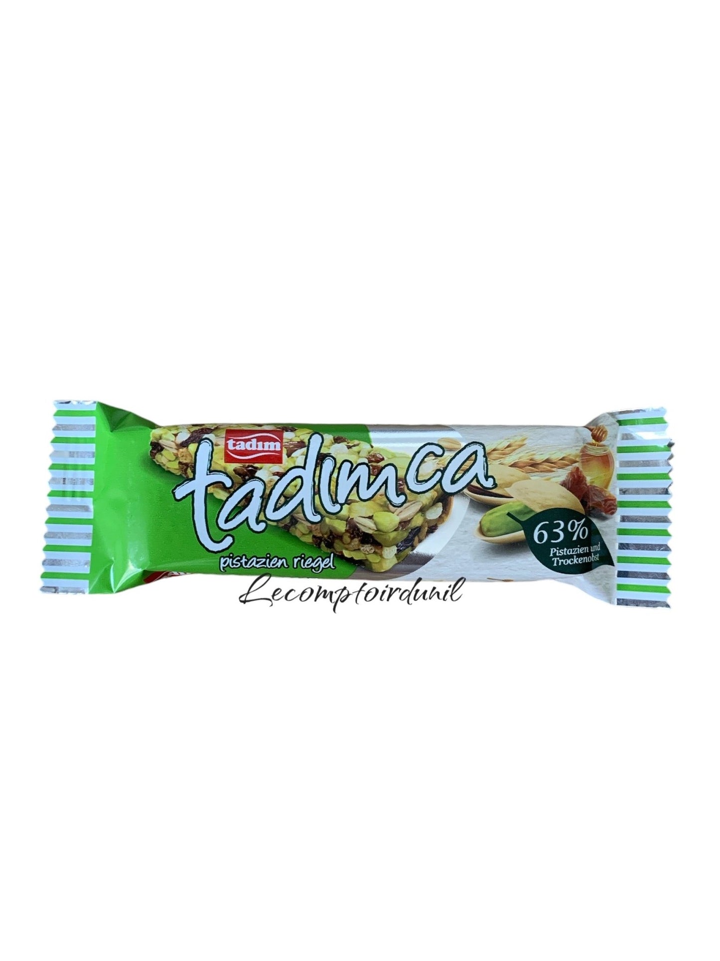 Barre Énergétique Tadımca 35g — Noisette, Pistache, Datte ou Cacahuète