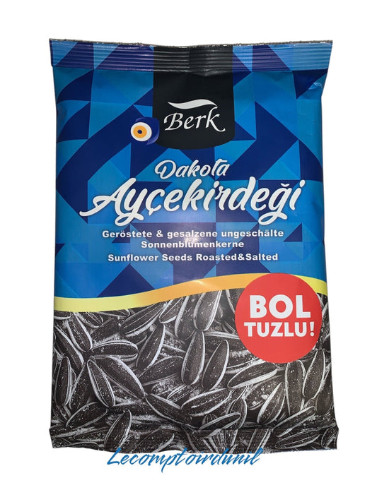 Berk Dakota – Graines de Tournesol Grillées et Salées 300g | Snack Croquant, Savoureux et Énergétique