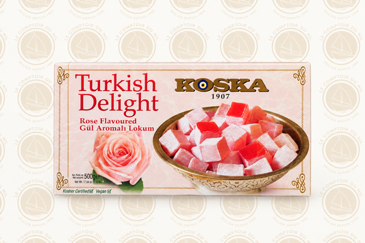 Koska - Turkish delight à la rose, pistache et mélange de saveurs Le comptoir du Nil : produits orientaux en ligne