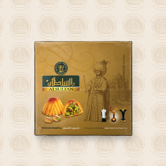 Maamoul à la Pistache ALSULTAN – Pâtisserie Orientale Premium Le comptoir du Nil : produits orientaux en ligne