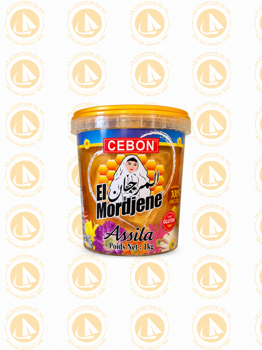 Miel Assila El Mordjene – Pot 1 kg Le comptoir du Nil : produits orientaux en ligne