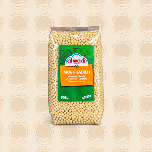 Moghrabieh Al Wadi 908g – Couscous Libanais Authentique Le comptoir du Nil : produits orientaux en ligne