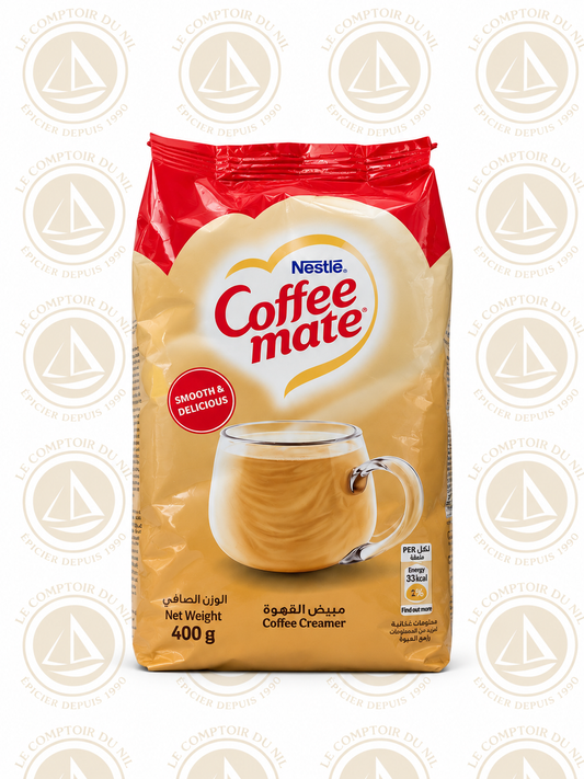 Nestlé Coffee-Mate Original – Crème à Café en Poudre | Texture Lisse et Goût Riche – 400g Le comptoir du Nil : produits orientaux en ligne